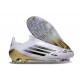 Korki adidas F50 Elite Sznurowadeł FG Vit Svart Guld