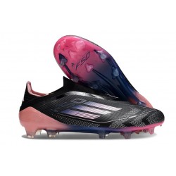 Korki adidas F50 Elite Sznurowadeł FG Czarny Różowy