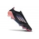 Korki adidas F50 Elite Sznurowadeł FG Czarny Różowy