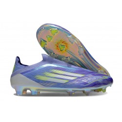 Korki adidas F50 Elite Sznurowadeł FG Fioletowy Biały