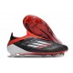 Korki adidas F50 Elite Sznurowadeł FG Czarny Czerwony Biały