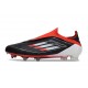 Korki adidas F50 Elite Sznurowadeł FG Czarny Czerwony Biały