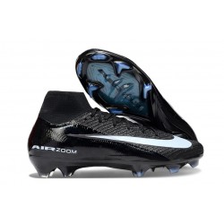 Nike Air Zoom Mercurial Superfly X Elite FG Czarny Niebieski