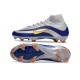 Nike Air Zoom Mercurial Superfly X Elite FG Srebro Niebieski Zawistny