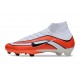 Nike Air Zoom Mercurial Superfly X Elite FG Czerwony Biały Czarny