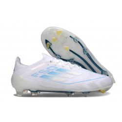 Buty Piłkarskie adidas F50 Elite FG Biały Niebieski