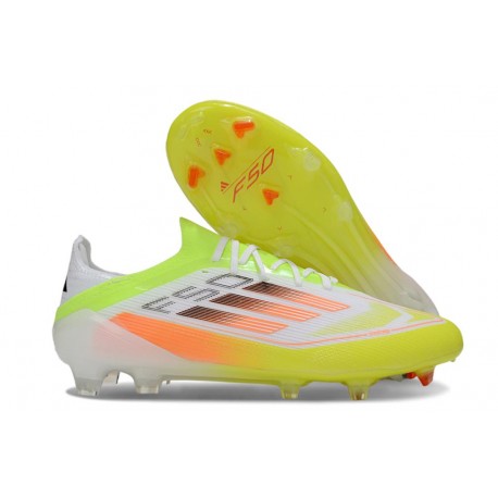 Buty Piłkarskie adidas F50 Elite FG Zawistny Biały Czarny
