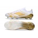 Buty Piłkarskie adidas F50 Elite FG Biały Złoto