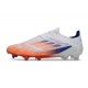 Buty Piłkarskie adidas F50 Elite FG Biały Czerwony Niebieski