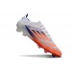Buty Piłkarskie adidas F50 Elite FG Biały Czerwony Niebieski