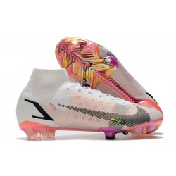 Nike Mercurial Superfly VIII Elite FG Rawdacious Biały Czerwony Czarny