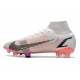 Nike Mercurial Superfly VIII Elite FG Rawdacious Biały Czerwony Czarny