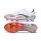 Buty Piłkarskie adidas F50 Elite FG X Messi Biały Srebro Czerwony