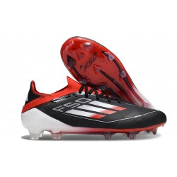 Buty Piłkarskie adidas F50 Elite FG Czarny Czerwony Biały 