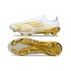 Buty adidas F50+ Elite FG Biały Złoto