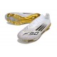 Buty Pilkarskie adidas F50+ FG Biały Czarny Złoto