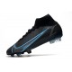 Nike Korki Mercurial Superfly VIII Elite FG Czarny Niebieski Wilczy