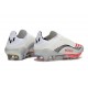 Buty Pilkarskie adidas F50+ FG X Messi Biały Srebro Czerwony