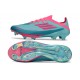 Buty Pilkarskie adidas F50+ FG X Messi Niebieski Różowy