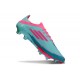 Buty Pilkarskie adidas F50+ FG X Messi Niebieski Różowy
