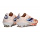 Buty Pilkarskie adidas F50+ FG Pomarańczowy Niebieski