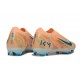 Buty Nike Zoom Mercurial Vapor 16 Elite FG Pomarańczowy Niebieski