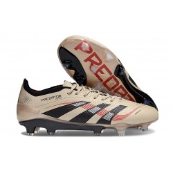 Korki Piłkarskie adidas Predator Elite FG Biały Czarny Zawistny