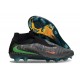 Wysokie buty piłkarskie Nike Phantom 6 Elite FG Czarny Zielony