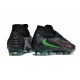 Wysokie buty piłkarskie Nike Phantom 6 Elite FG Czarny Zielony