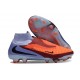 Wysokie buty piłkarskie Nike Phantom 6 Elite FG Niebieski Czerwony Czarny