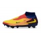 Wysokie Nike Phantom 6 Elite FG X Haaland Pomarańczowy Niebieski Czerwony