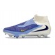 Wysokie buty piłkarskie Nike Phantom 6 Elite FG Niebieski Biały Czarny