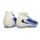 Wysokie buty piłkarskie Nike Phantom 6 Elite FG Niebieski Biały Czarny
