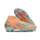 Nike Air Zoom Mercurial Superfly X Elite FG KM Pomarańczowy Niebieski