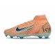 Nike Air Zoom Mercurial Superfly X Elite FG KM Pomarańczowy Niebieski