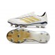 Korki piłkarskieadidas Copa Pure III Elite FG Biały Złoto