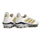 Korki piłkarskieadidas Copa Pure III Elite FG Biały Złoto